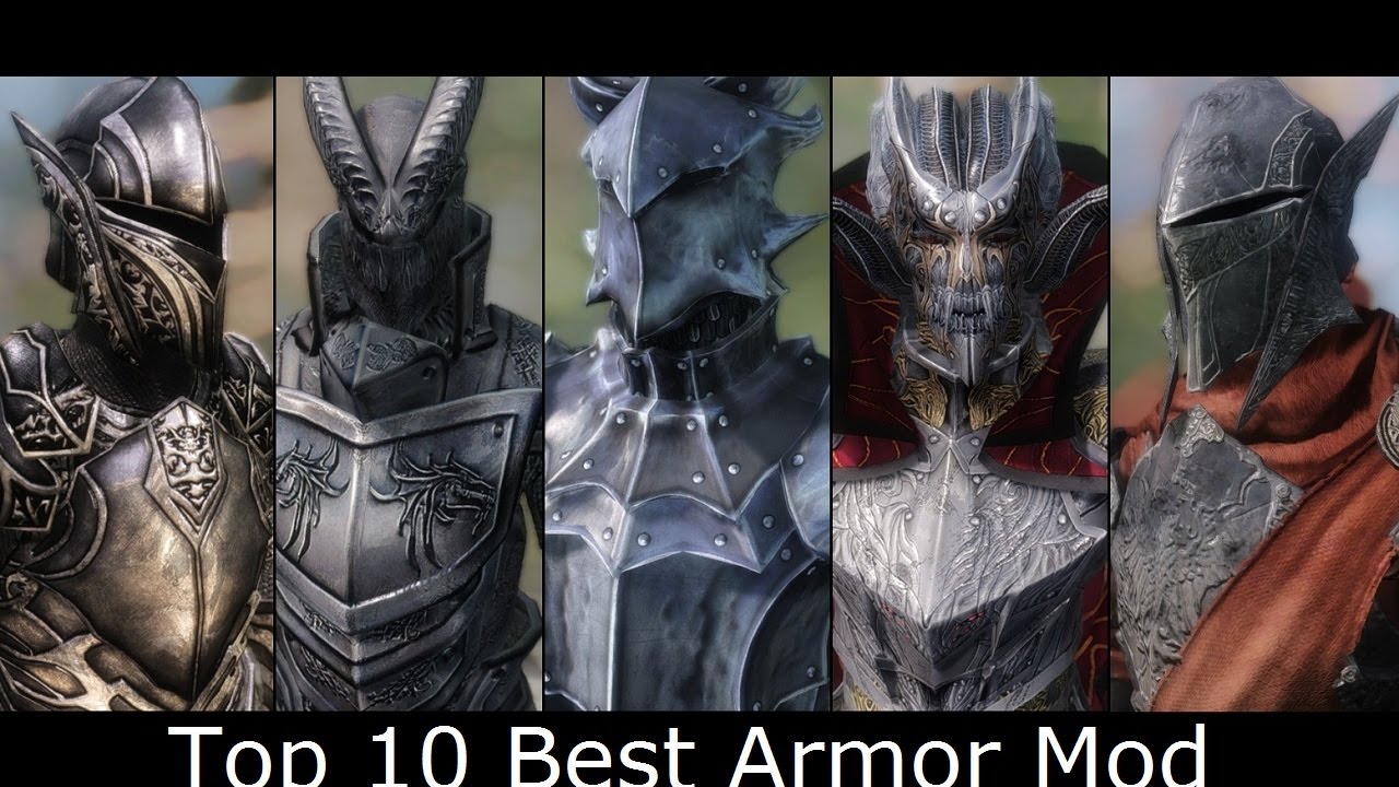 top 10 skyrim armor mods